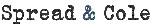 SPREAD & COLE logo
